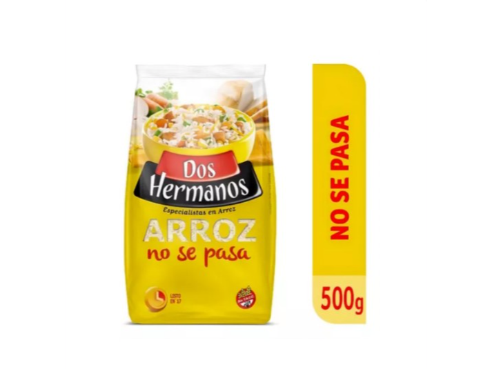 Arroz Dos Hermanos Nose Pasa 500 Gr