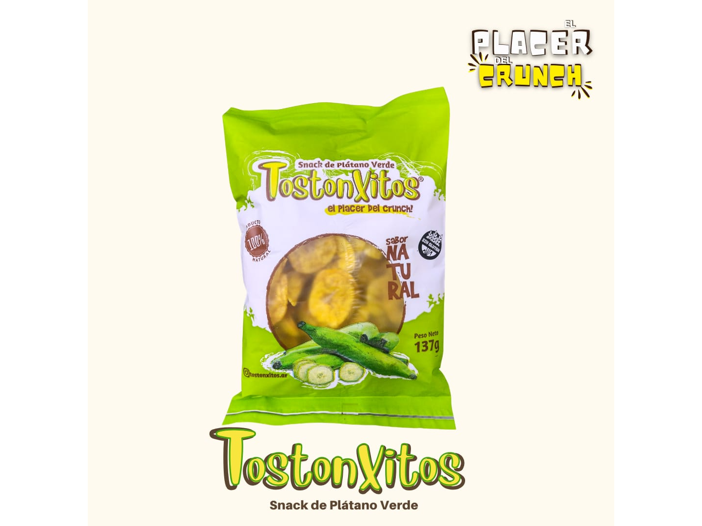 Tostoxitos Sabor Natural Grande