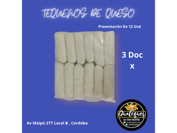 3 Doc Tequeños Queso Tequeguepa