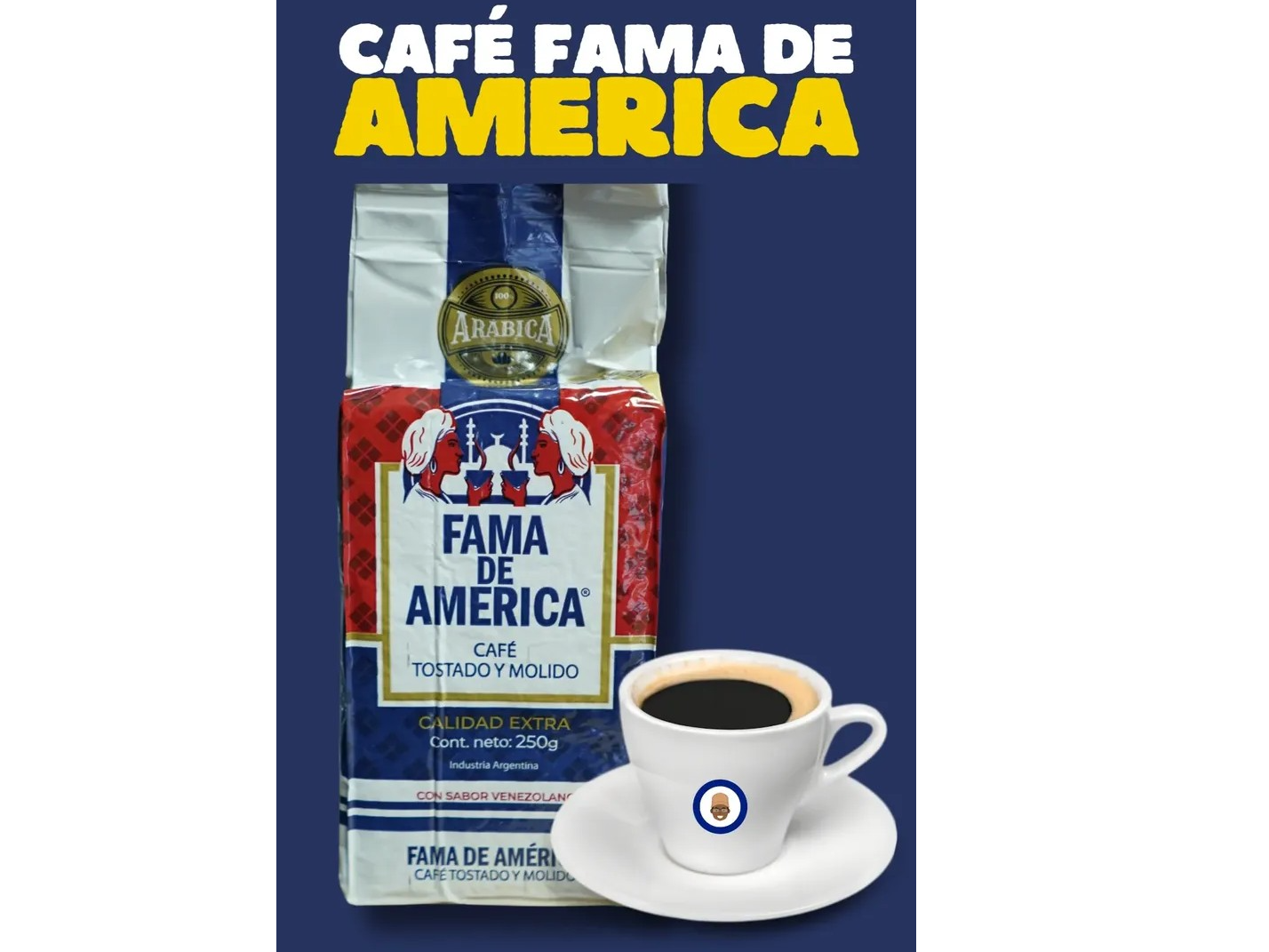 Café Fama De América 250 Gr
