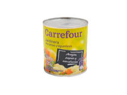 Jardinera Hortaliza y Legunbres Listo Para Servir