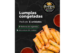 Lumpias de Vegetales x 6 Und