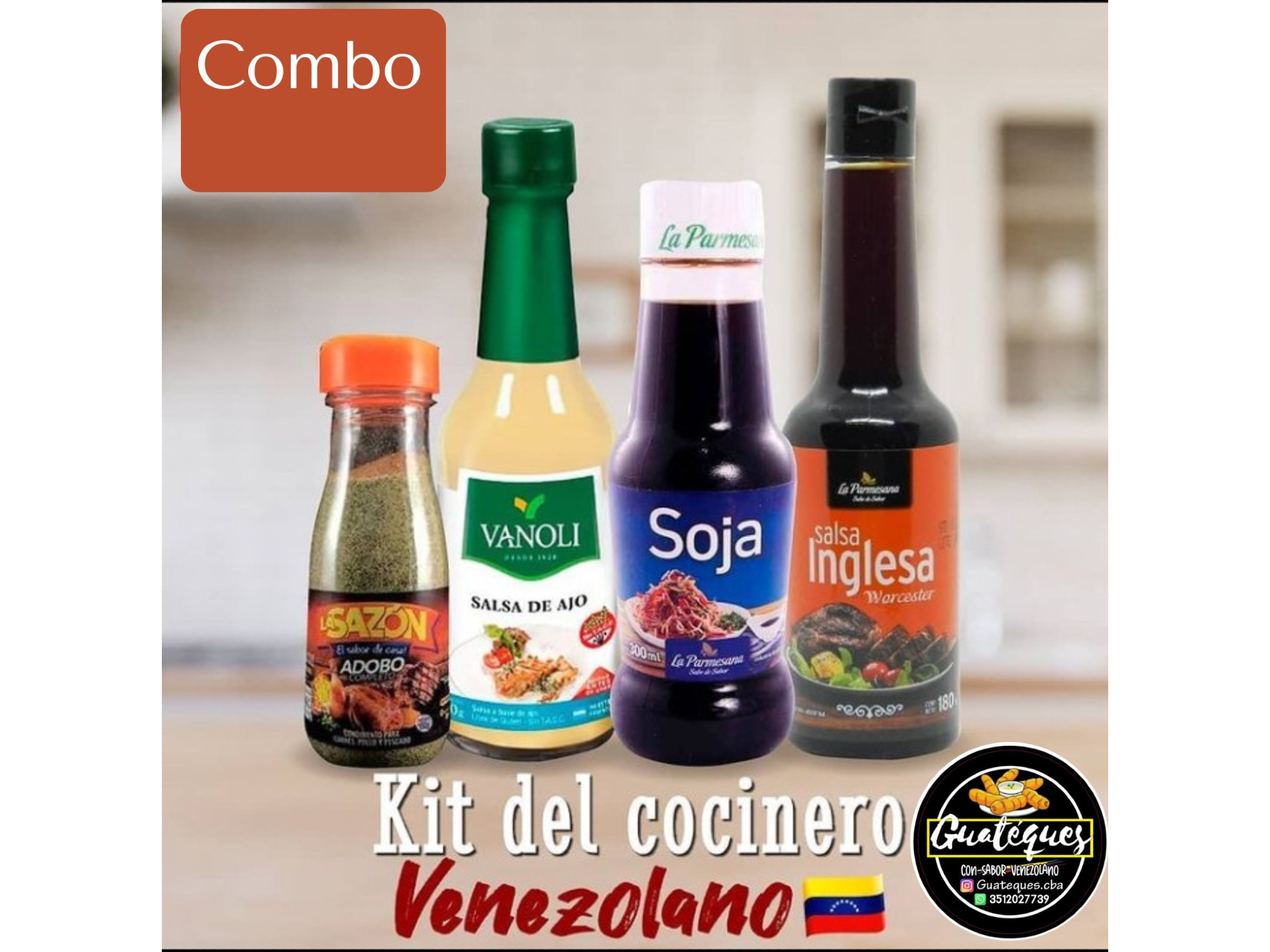 Combo Salsa + 1 Adobo Pequeño