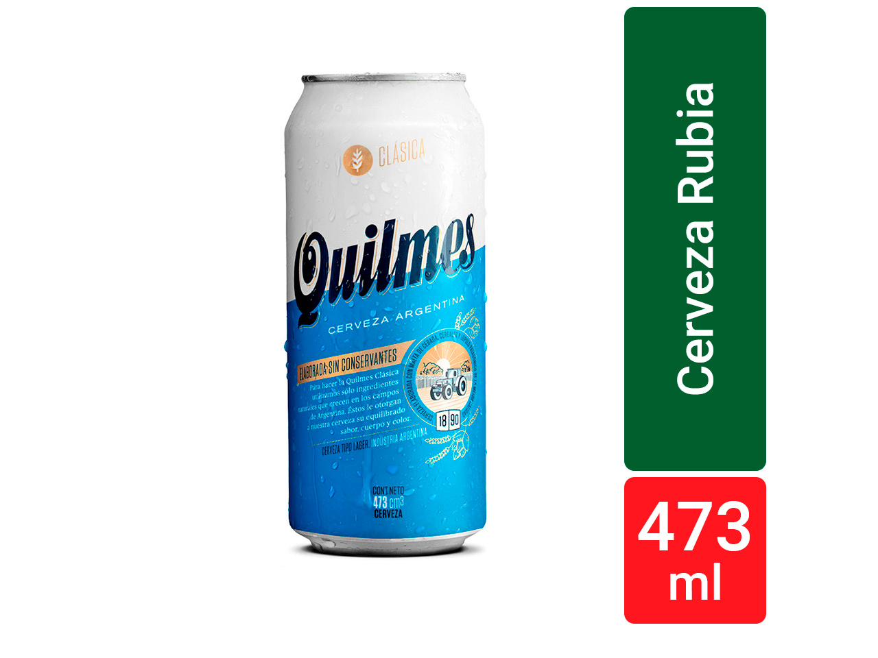 Cerveza Quilmes Lata