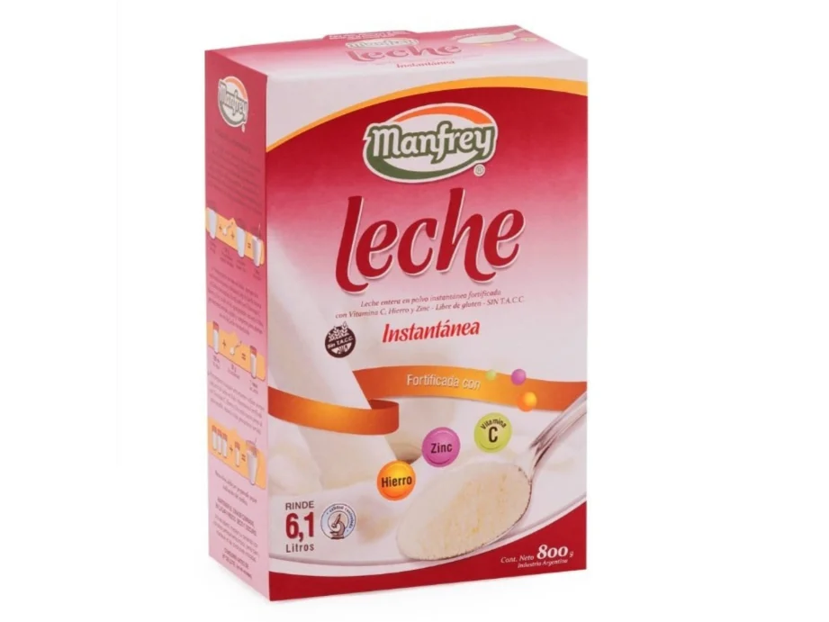 Caja de Leche Manfrey
