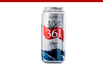 Cerveza 361 Lata 473 Ml