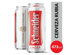 Cerveza Schneider Lata