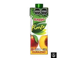 Jugo Baggio Pronto Durazno 1 Lts