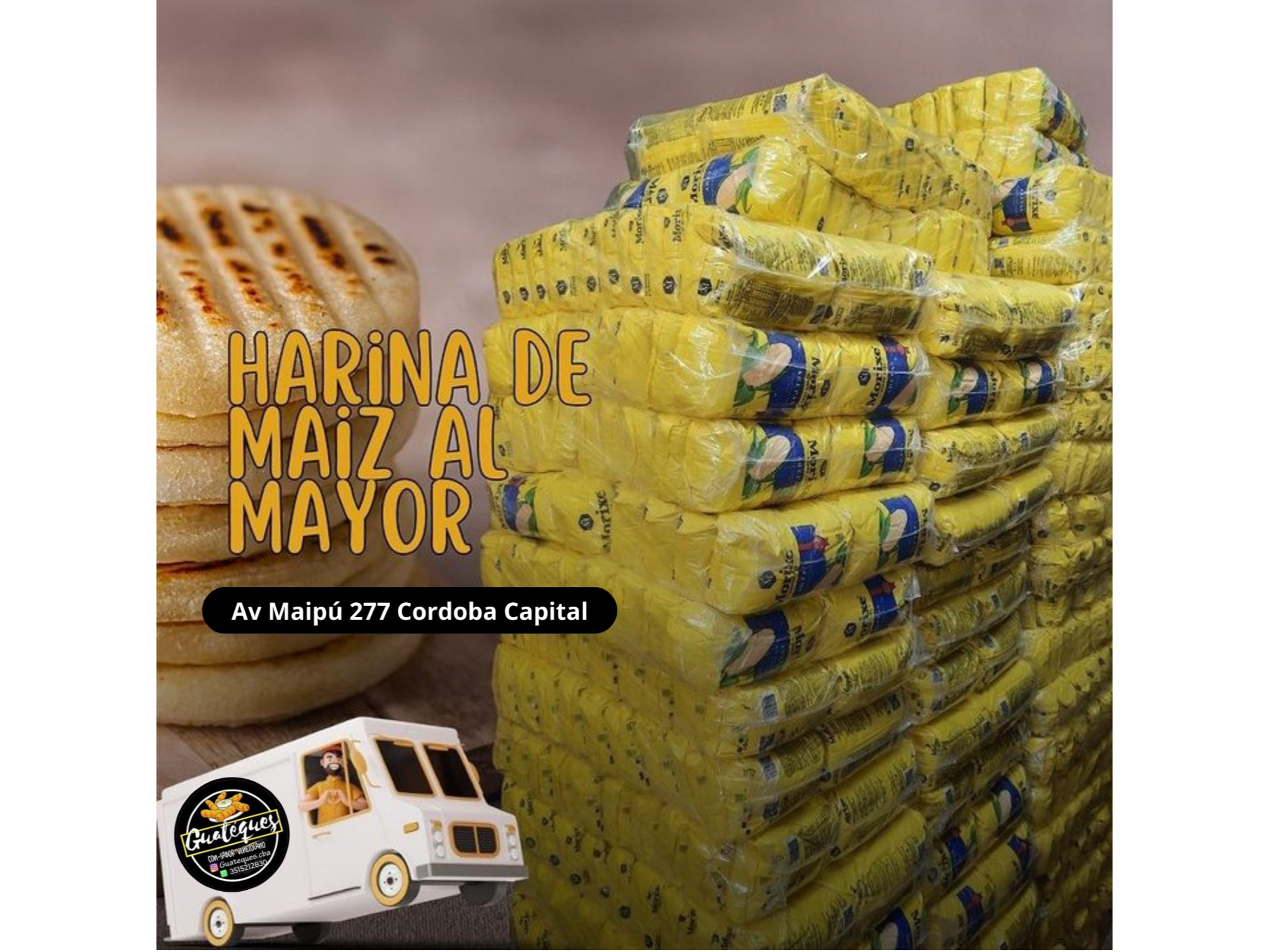 40 kg De Harina Morixe Efectivo