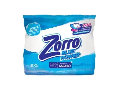 Jabon En Polvo Zorro 400 Gr