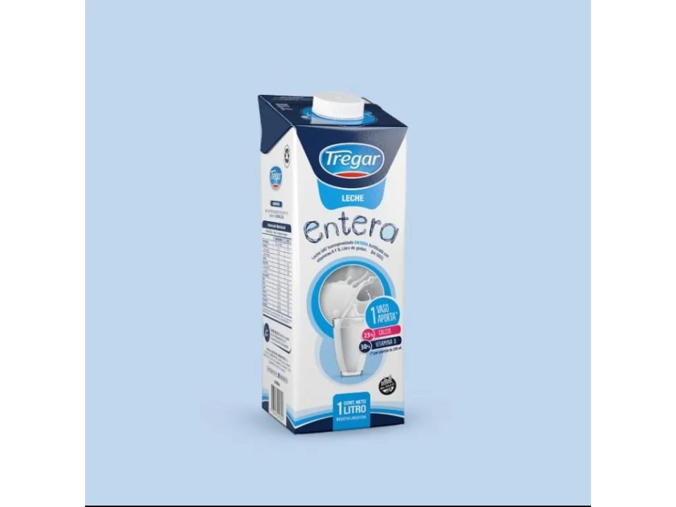 Leche Líquida Entera Tregar