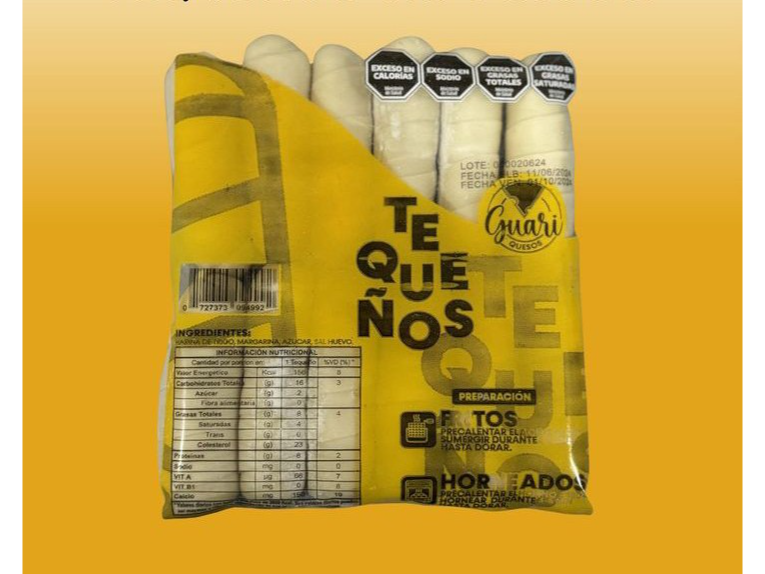 Promo 1 Tequeños De 12 Und (Guariqueso) + 2 Pepsi de Lata