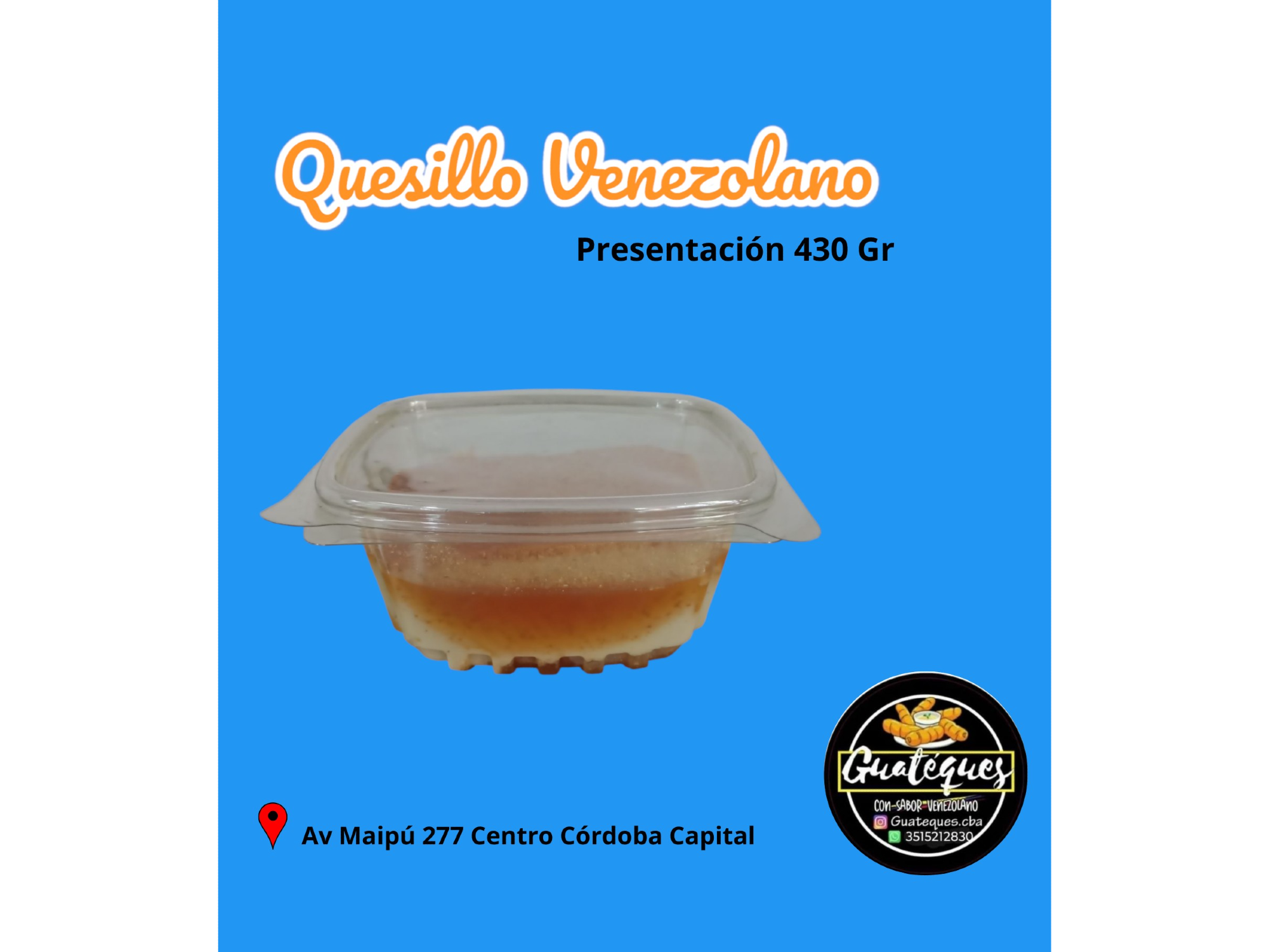 2 Quesillo Sabor Venezolano Presentación 400 Gr