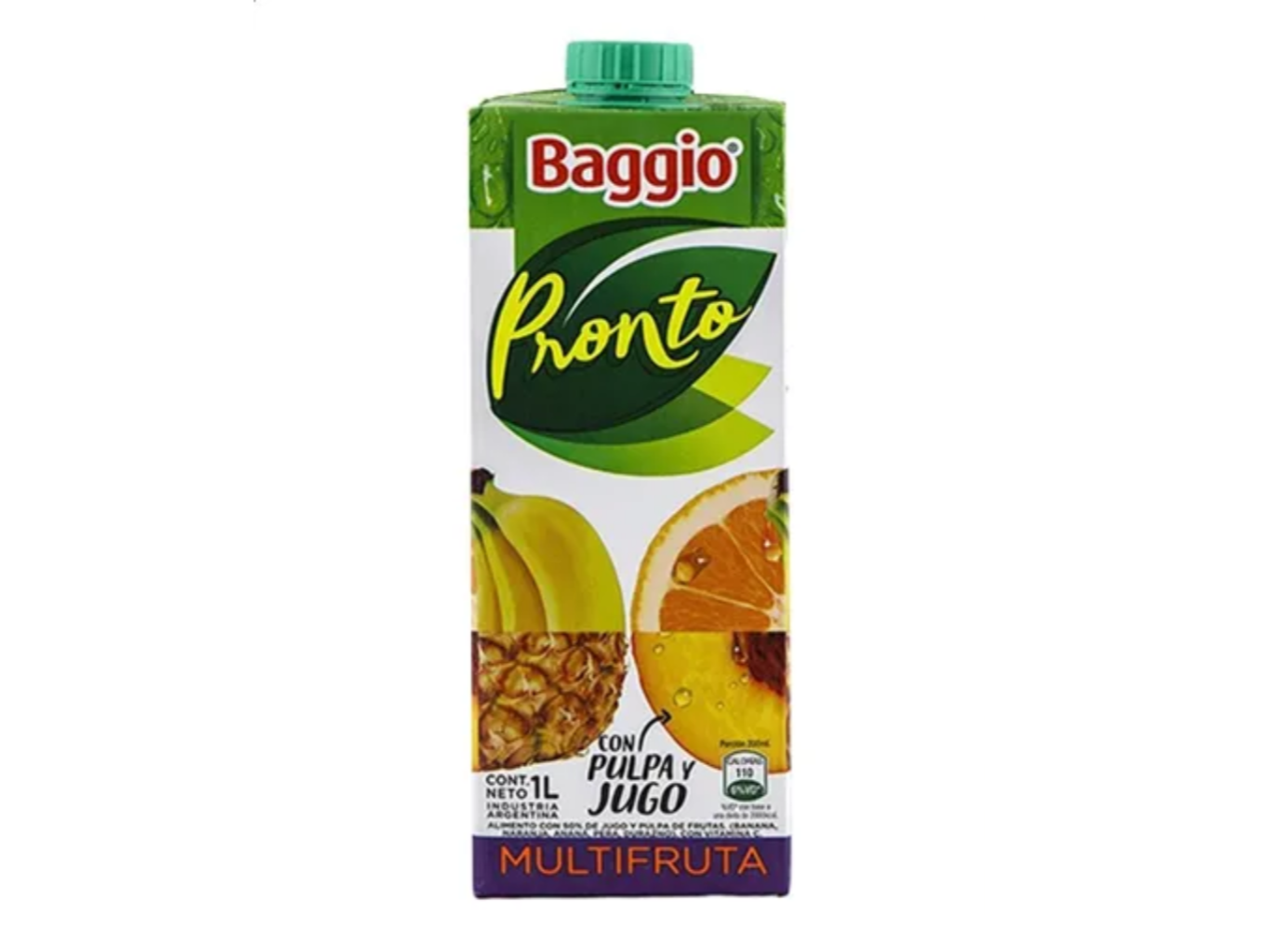 Jugo Baggio Pronto Multifruta 1 Lts