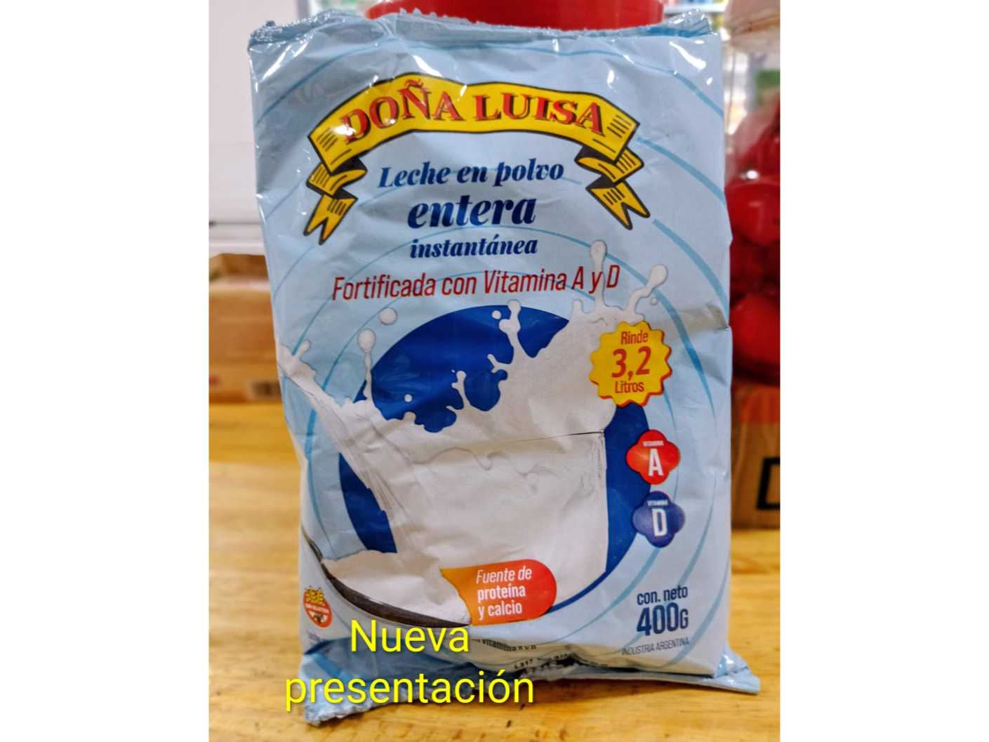 Leche En Polvo Entera Doña Luisa 400 Gr