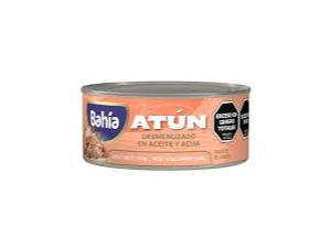 Atún Dezmenuzado Bahia en Aceite y Agua 170 Gr