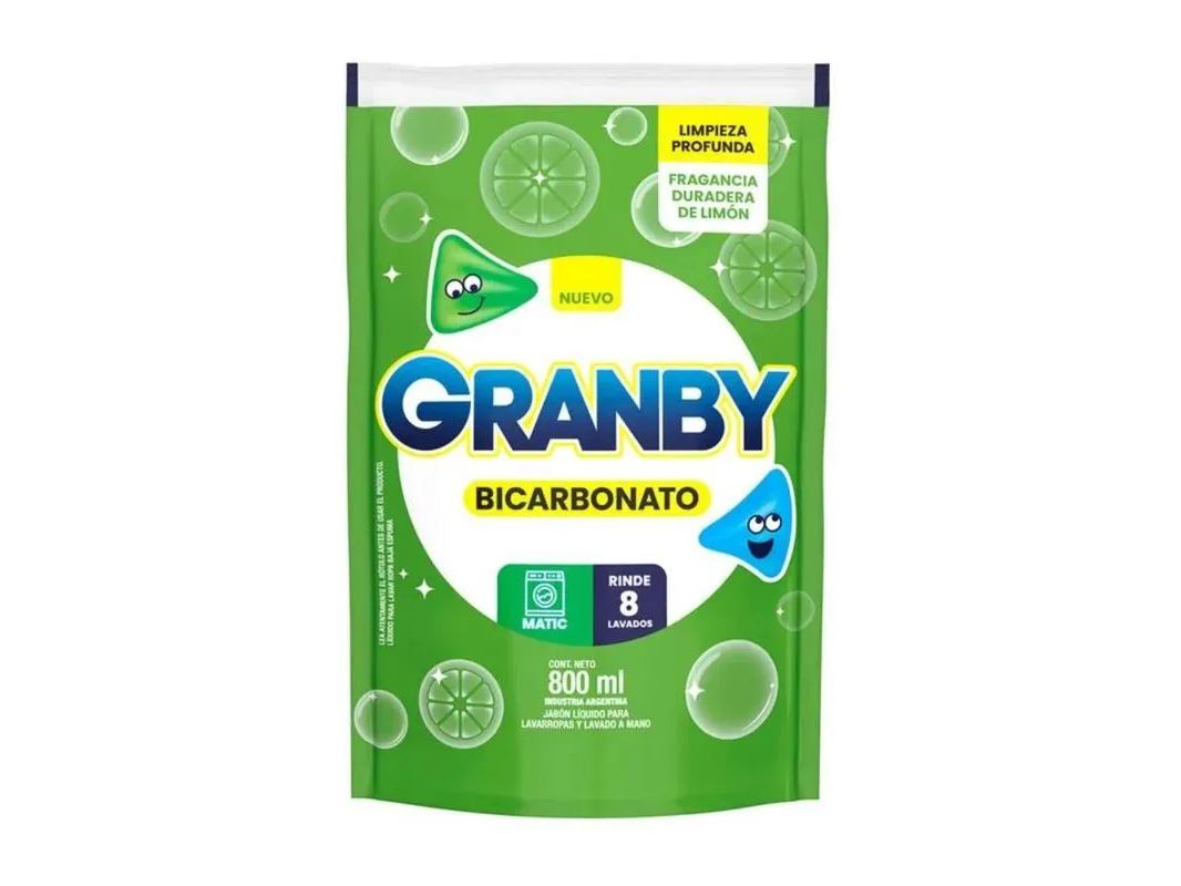 Jabon Liquido Para Ropa Gramby 800 ML