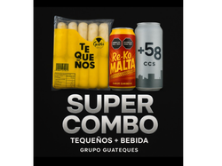 1 Doc Tequeño Guariqueso + 1 Malta +58 o Rekolmalta Grande