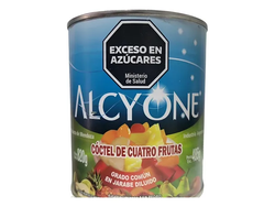 Coctel Cuatro Frutas Alcyone Lata 485 Gr