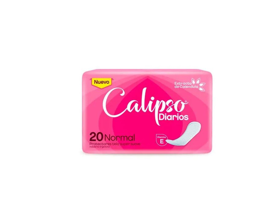 Protectores Diarios Femeninas Calipso 20 Und