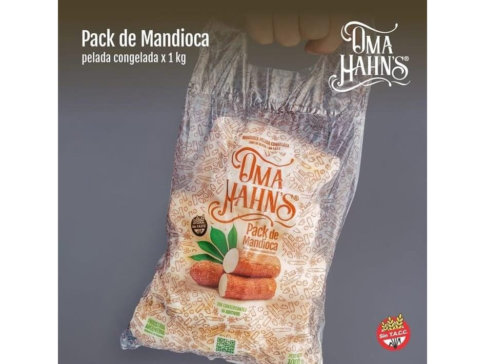 Yuca Congelada Oma Hahns 1 Kg de Guateques-Centro