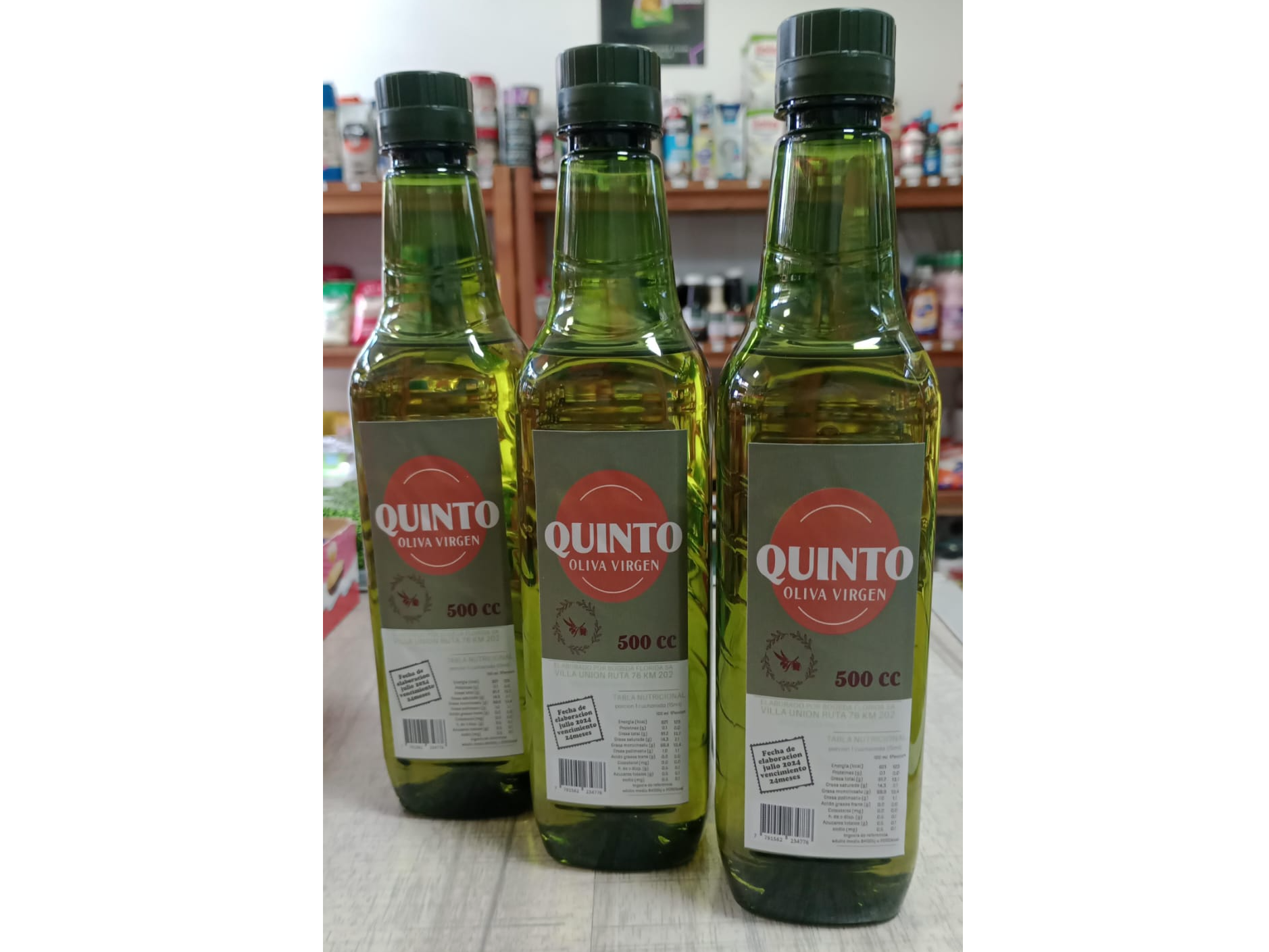 Aceite de Oliva Quinto 500 Ml
