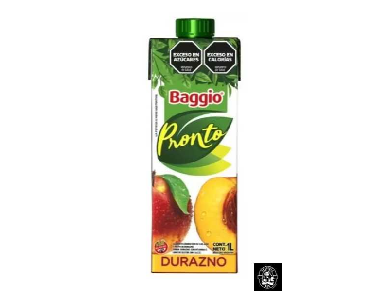 Jugo Baggio Pronto Durazno 1 Lts