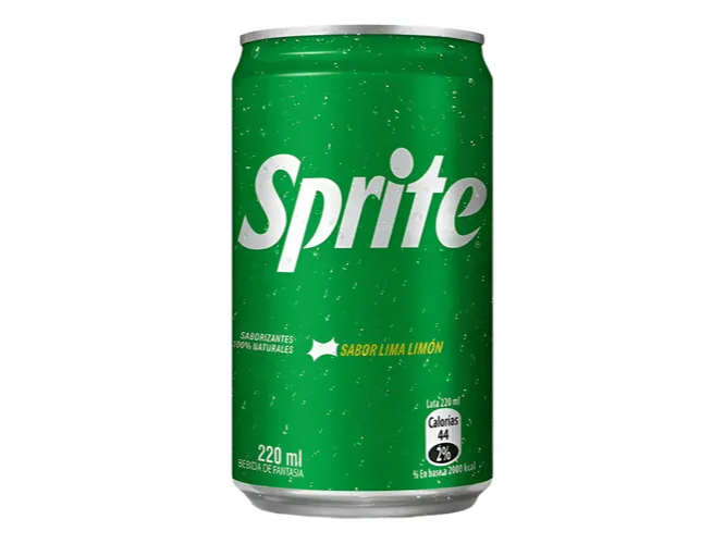 2 Und Mini Latas  Sprite  220 Ml