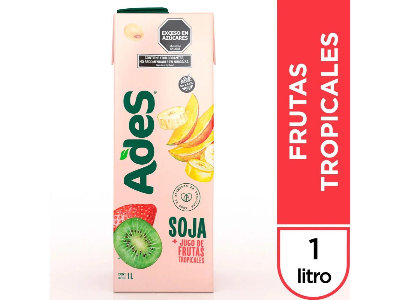 Jugo Ades  Soja  Multifruta  1 Lts