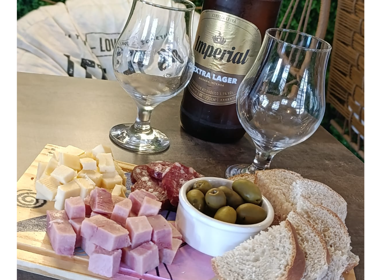 Picadita +2 Chops/Cerveza lt