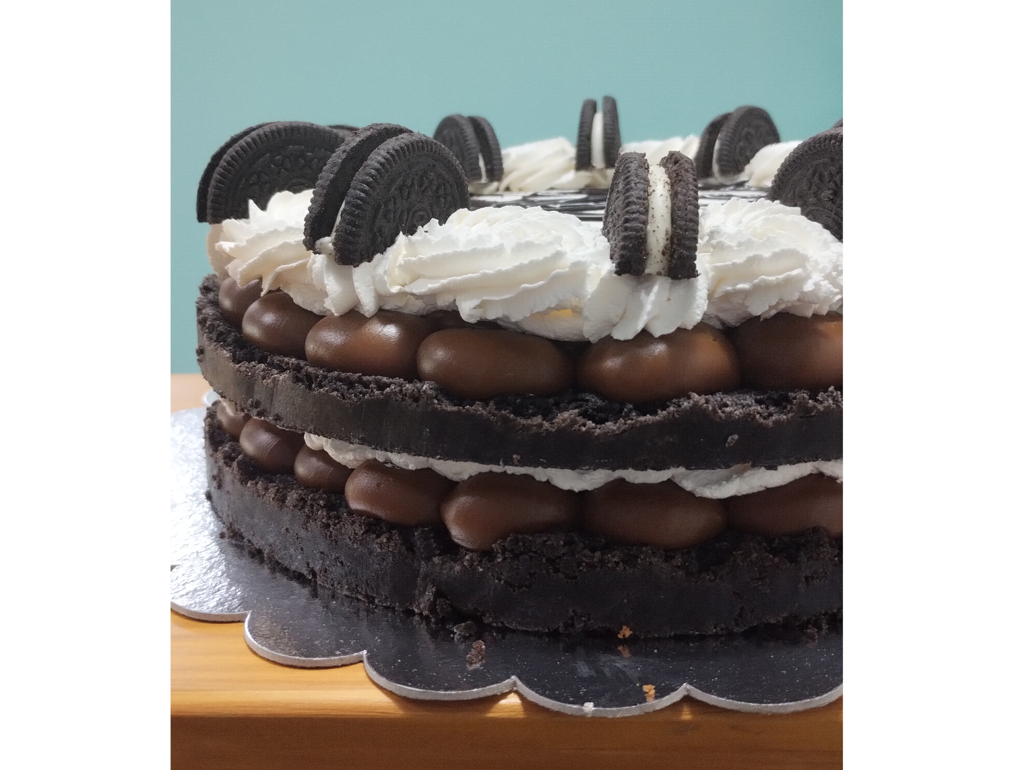 Torta doble Oreo