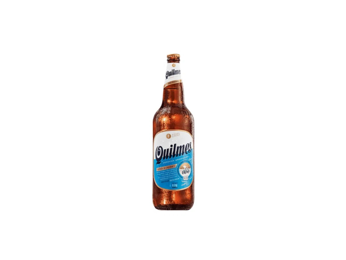 Quilmes de litro retornable