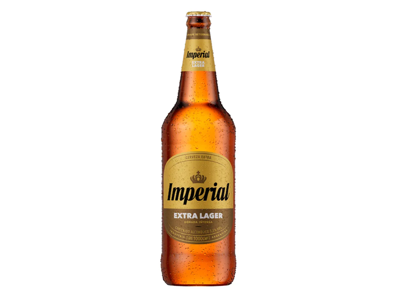 Imperial Lager de litro retornable