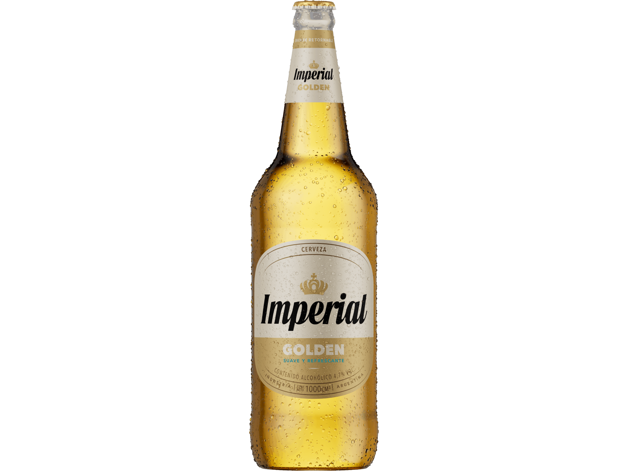 Imperial Golden de litro retornable