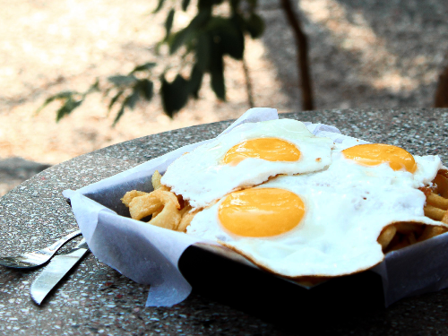 Papas con huevo