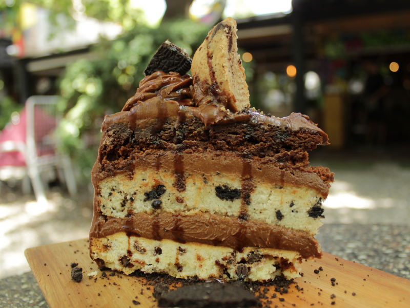 Cookie cake (porción)