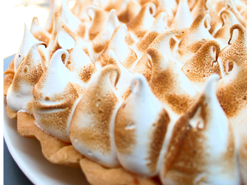 Lemon pie (porción)