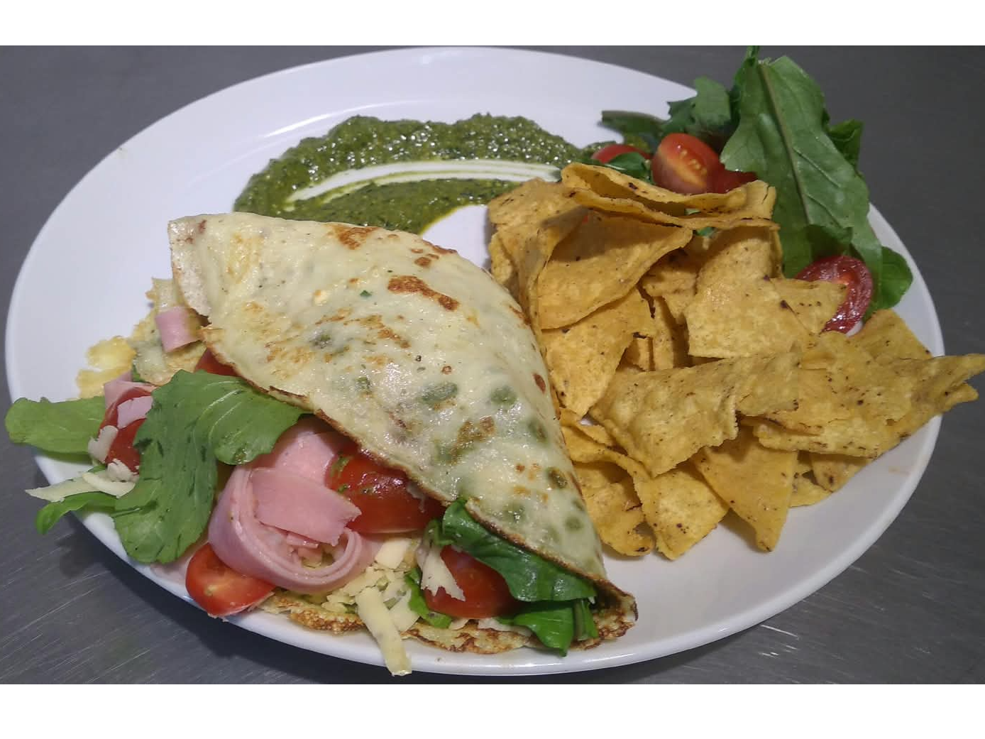 Creppe primavera de pollo de SantaCalma - Delivery (efectivo-mercado pago o débito)