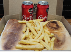 2 Lomos pecadores + 2 gaseosas en lata