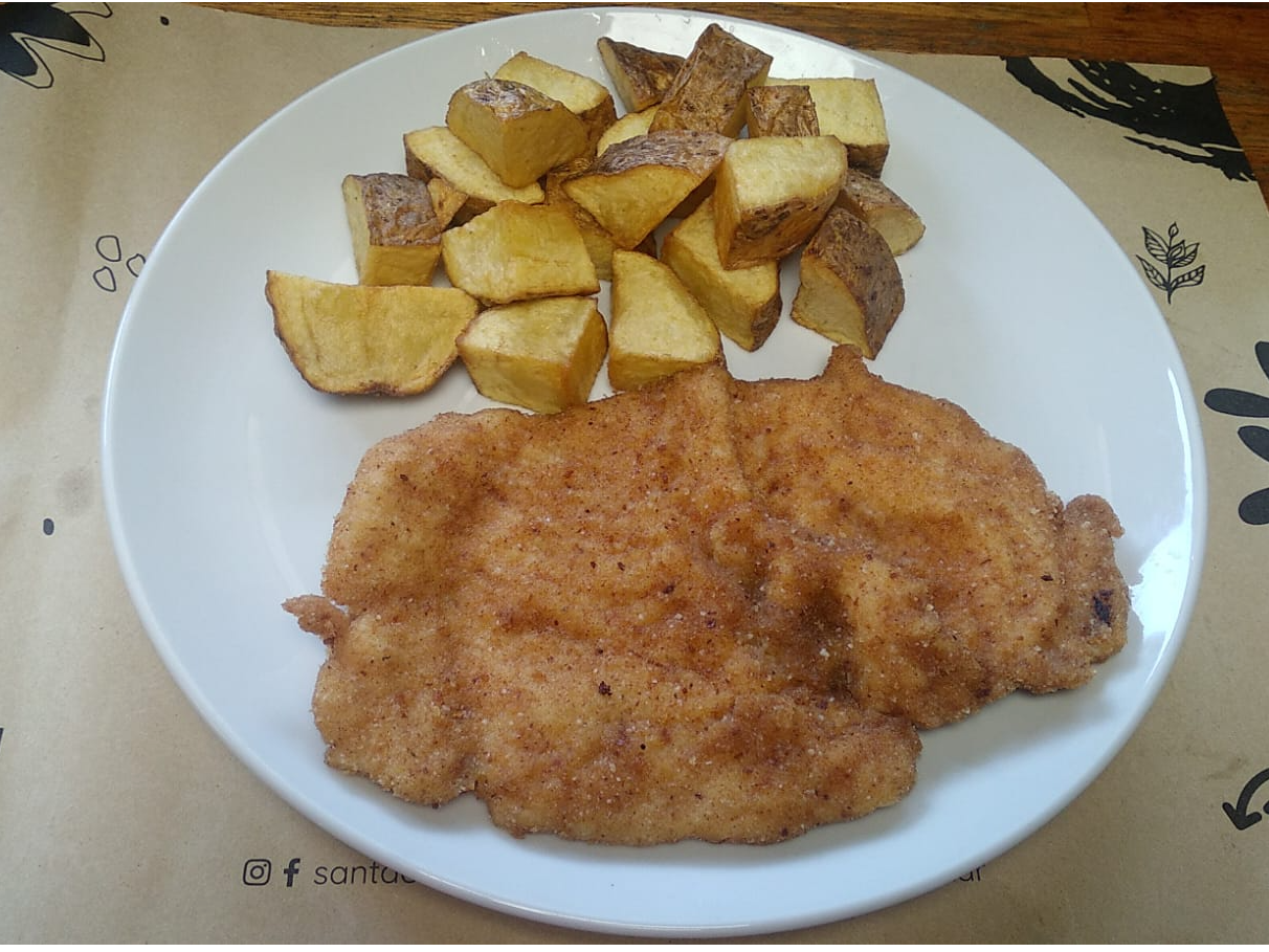 Milanesa de pollo