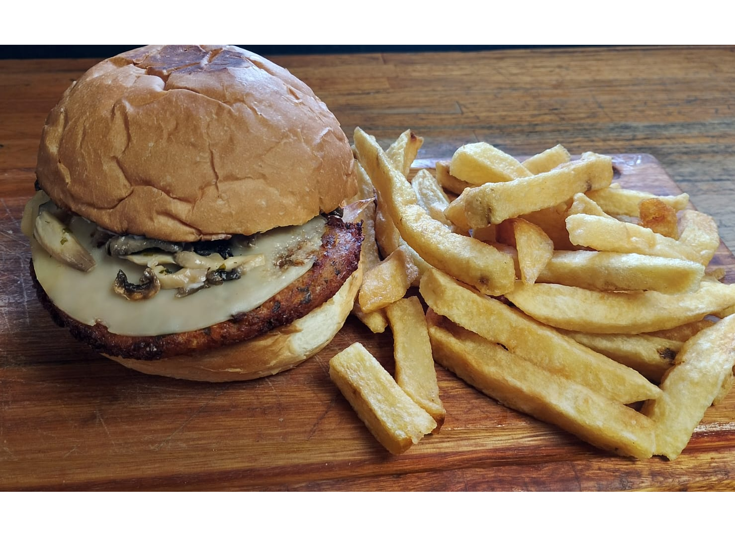 Hamburguesa Patagónica vegana