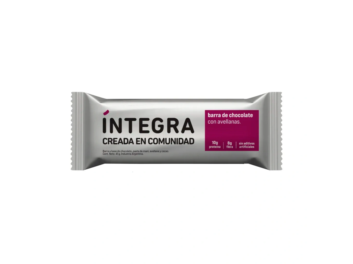 INTEGRA BARRA PROTEICA CHOCOLATE CON AVELLANAS
