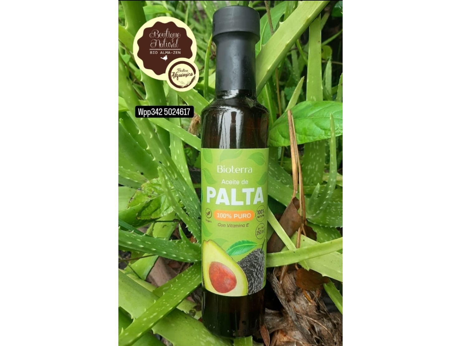 Aceite de Palta x 250ml . Bioterra