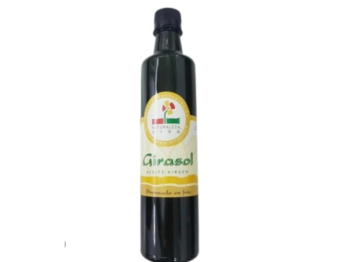 Aceite de Girasol Orgánico x 1L . Naturaleza Viva