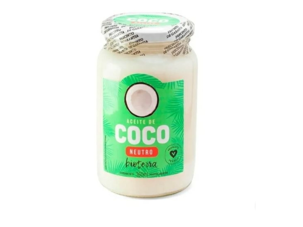 Aceite de Coco Neutro x 360 ml . Bioterra