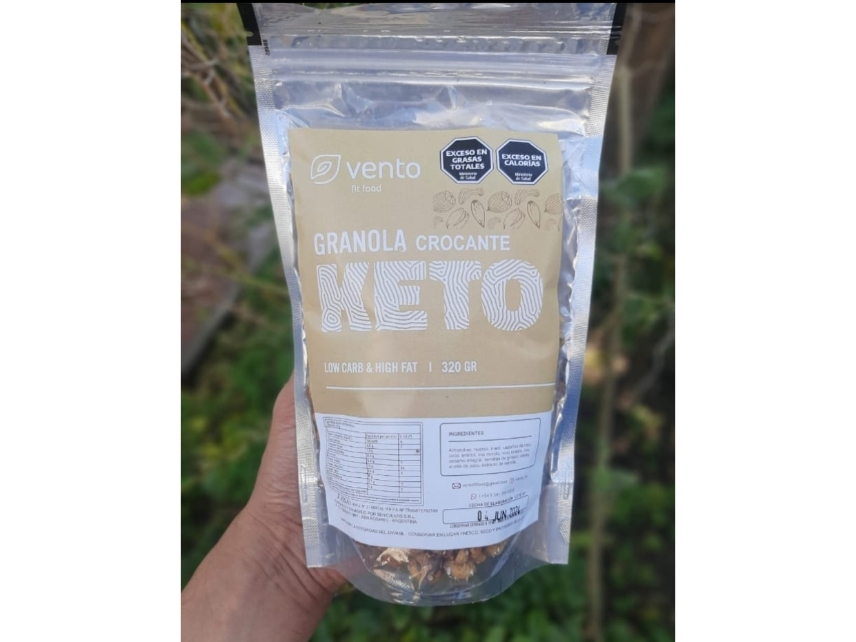 Granola Crocante Keto . Vento