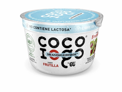 Yogurt de Frutilla a Base de coco . IOGO