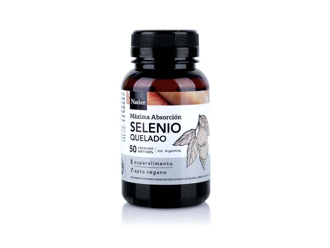 Selenio Quelado Cápsulas x 50u Natier