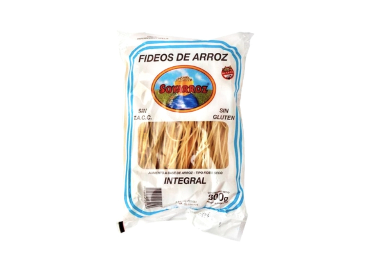 Fideos de Arroz Integral Soyarroz x 300g