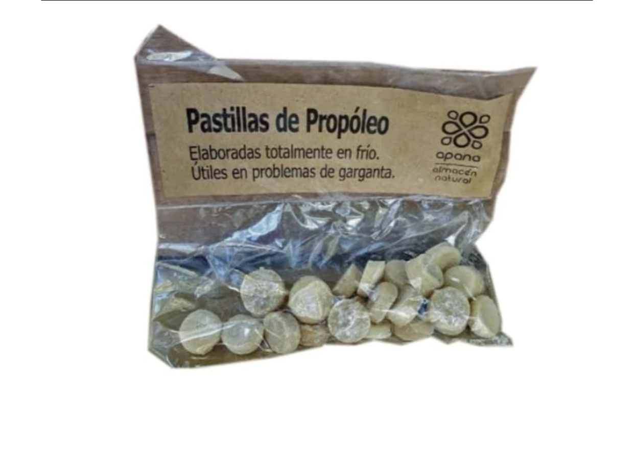 Pastillas de Propóleo . Apana